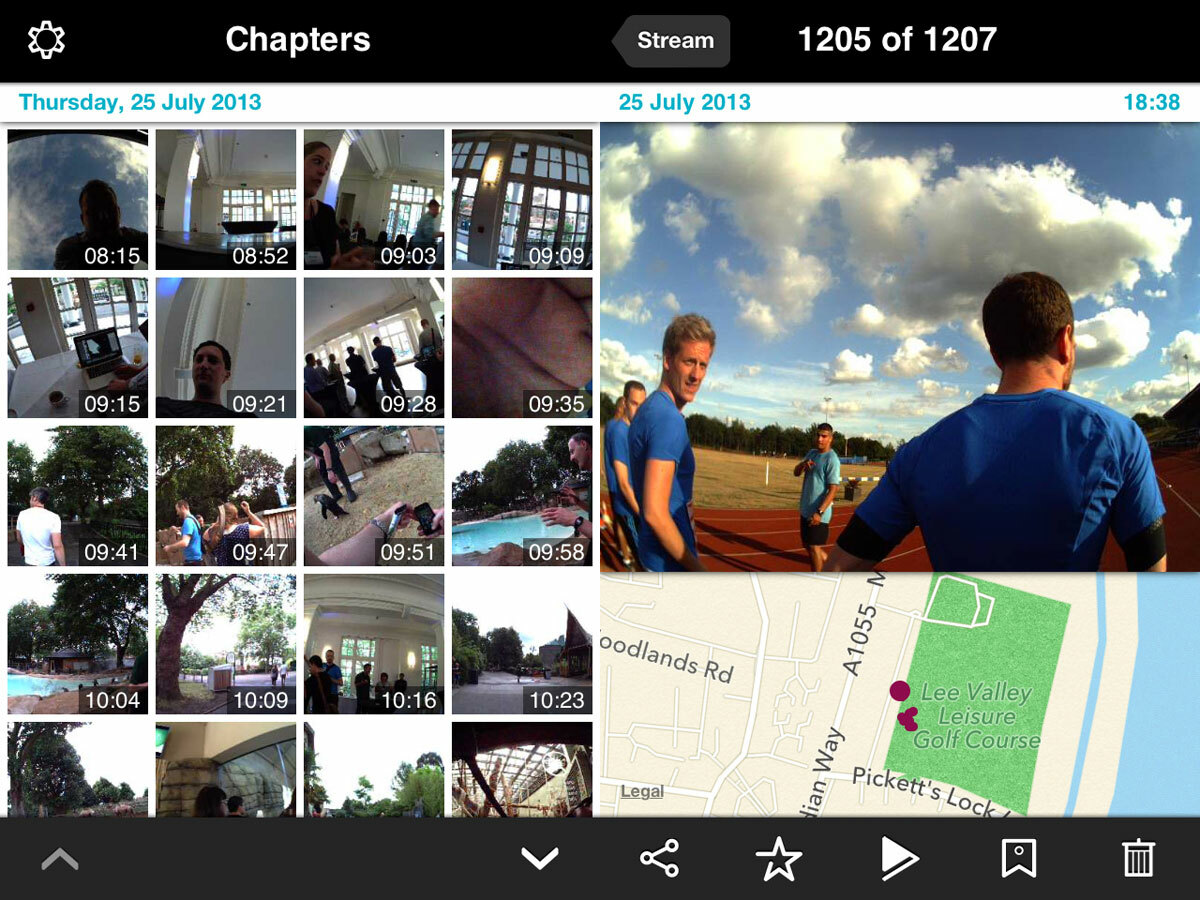 Autographer app