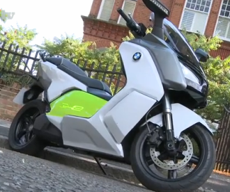 BMW C evolution e-scooter video preview