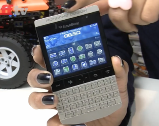 BlackBerry Porsche Design P’9981 video review