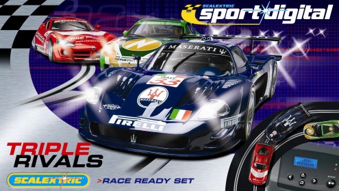 Scalextric Triple Rivals review