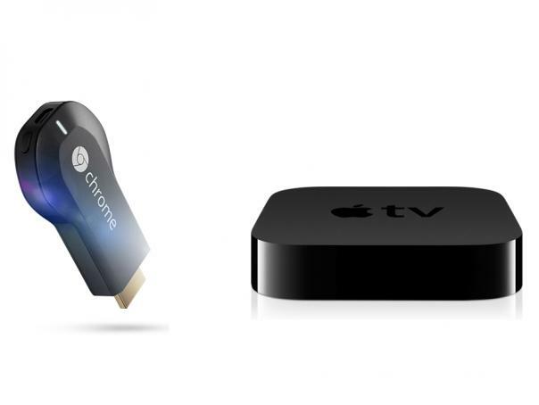 Google Chromecast and Apple TV