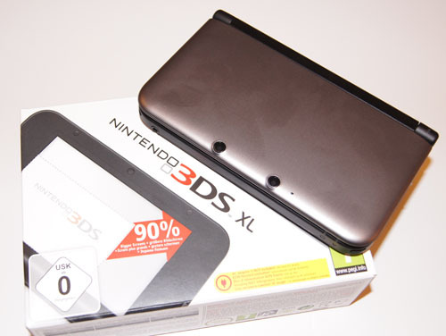 Nintendo 3DS XL – unboxing
