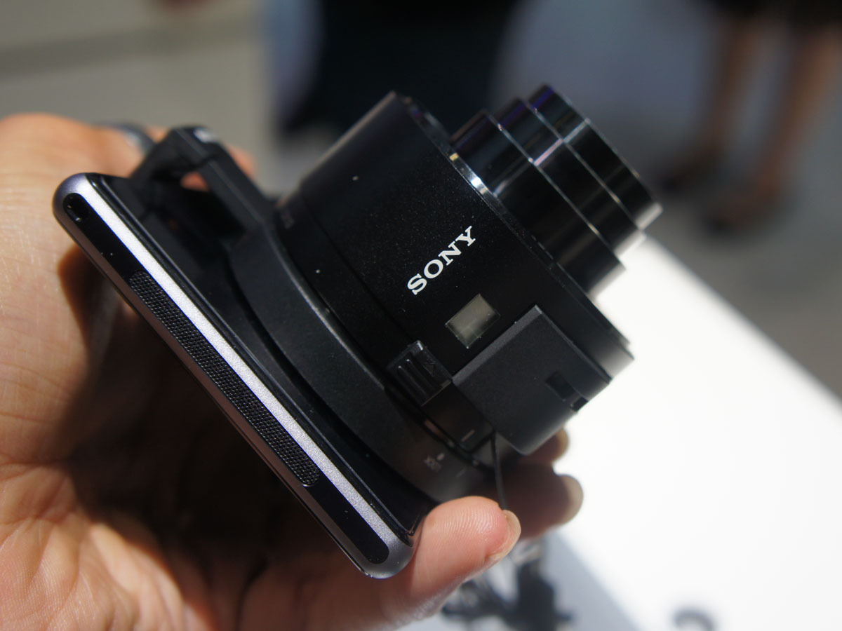 Hands-on review: Sony Cyber-shot QX10 and QX100 Smart Lenses | Stuff