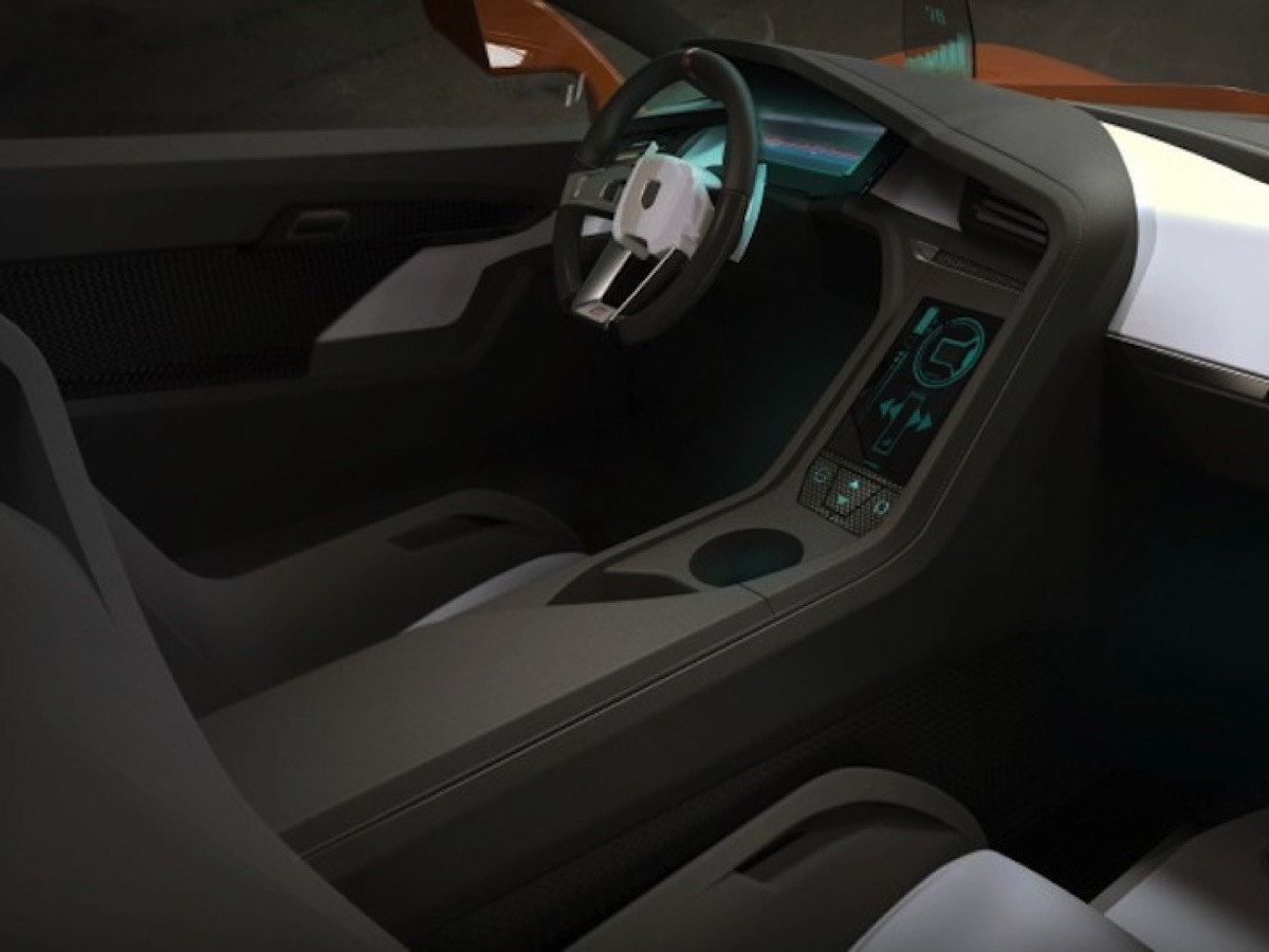 Digital dials and a button marked