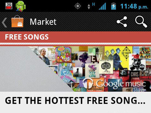 Google Music Store screen shots leaked