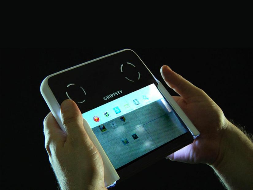 Grippity: A see-through tablet for the masses