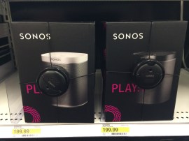 Sonos Play:1 speaker accidentally revealed by US store Target