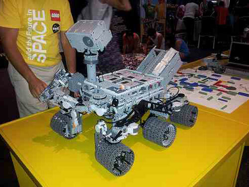 Lego Curiosity rover is ready for Mars too