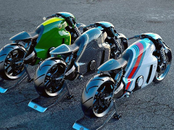 The Tron light cycle is (almost) real, meet the Lotus C-01