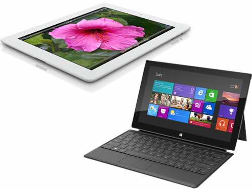 Microsoft Surface vs iPad 3