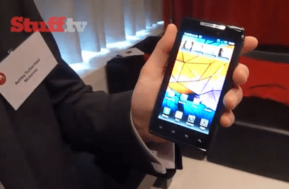 Motorola RAZR video preview