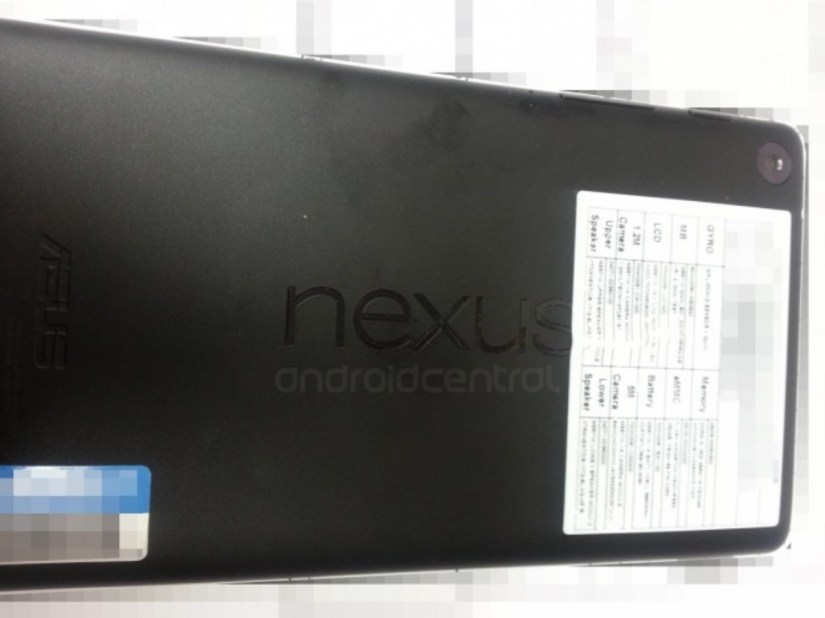 New Google Nexus 7 pictures and video in the wild