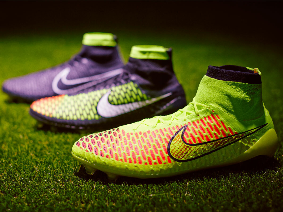 unveils knitted Magista football ahead World 2014