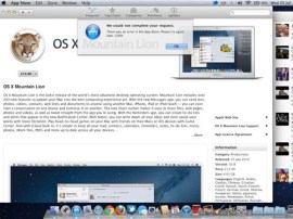 OS X Mountain Lion won’t come out of its App Store cave