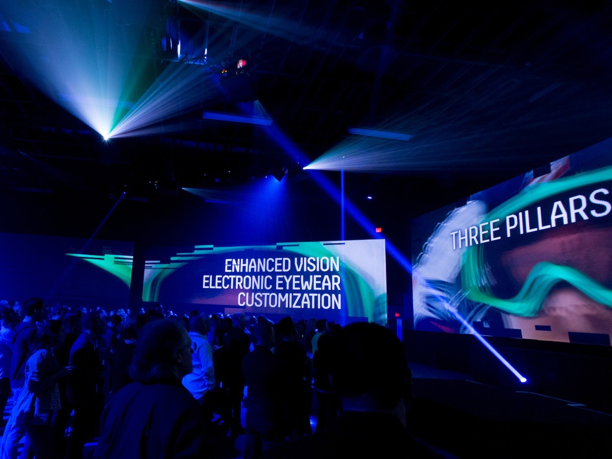 Electronic Eyewear is one of three innovation pillars