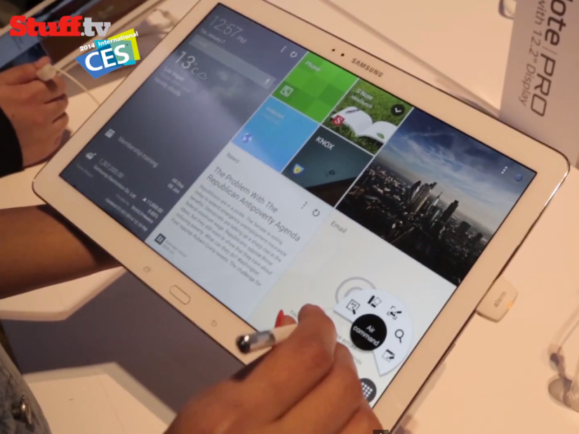 Hands-on video review: Samsung Galaxy NotePRO 12.2 – the gigantic tablet with big ideas