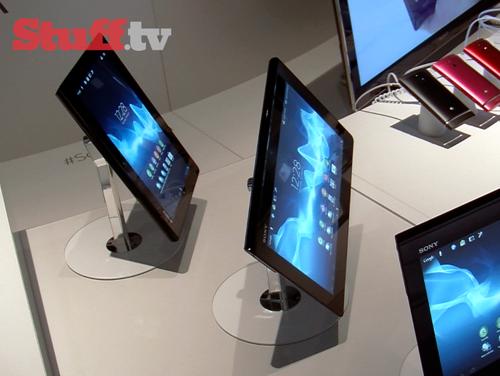 New video! Sony’s Xperia Tablet S means business