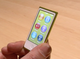 New video! iPod Nano is thinnest iPod ever