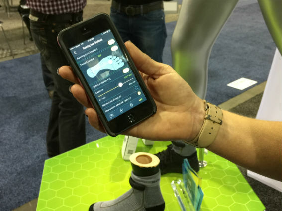 CES 2015: Sensoria Fitness Socks knows what kind of runner you are