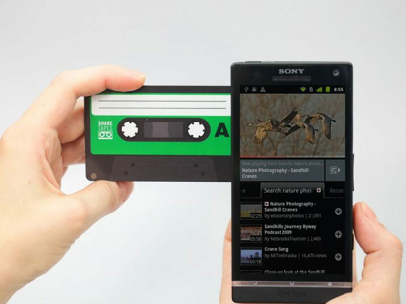 Sharetapes revives the cassette mixtape – with NFC