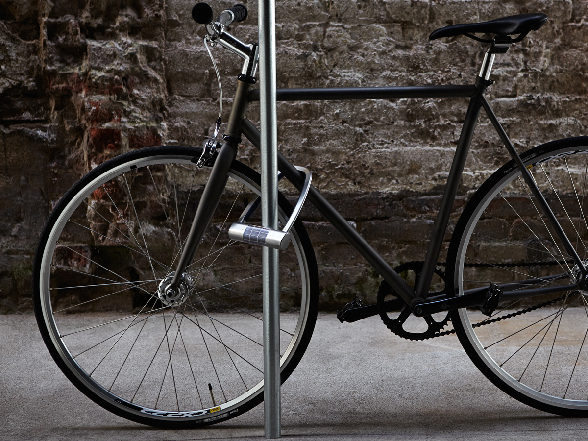 The solar-powered Skylock proves that bike locks can be sexy too