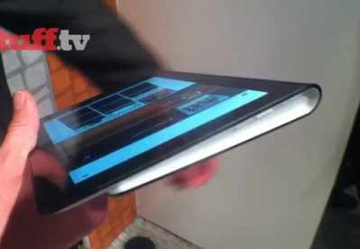 Sony Tablet S video preview