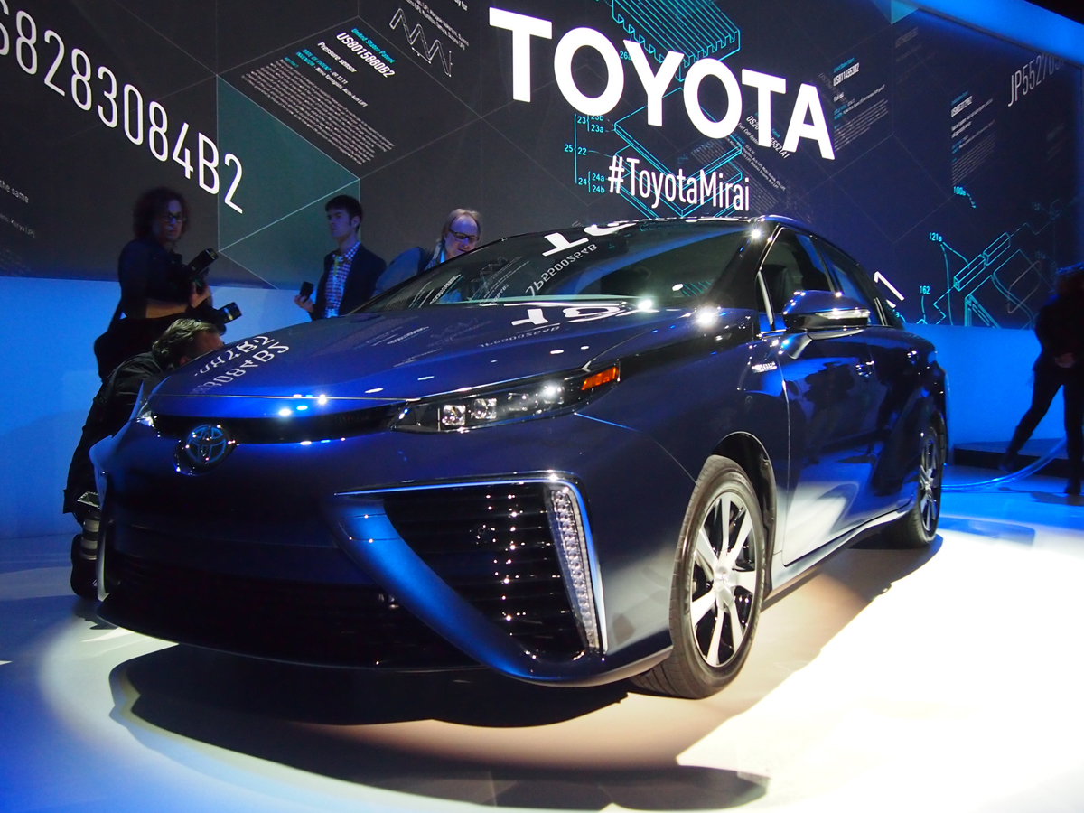 8. Hydrogen cars are also picking up steam