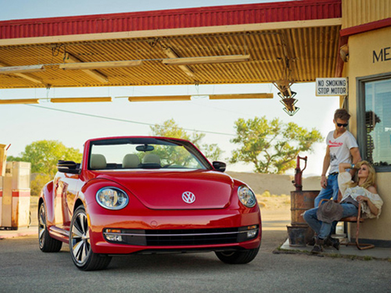 VW Beetle Cabriolet – best for the sun