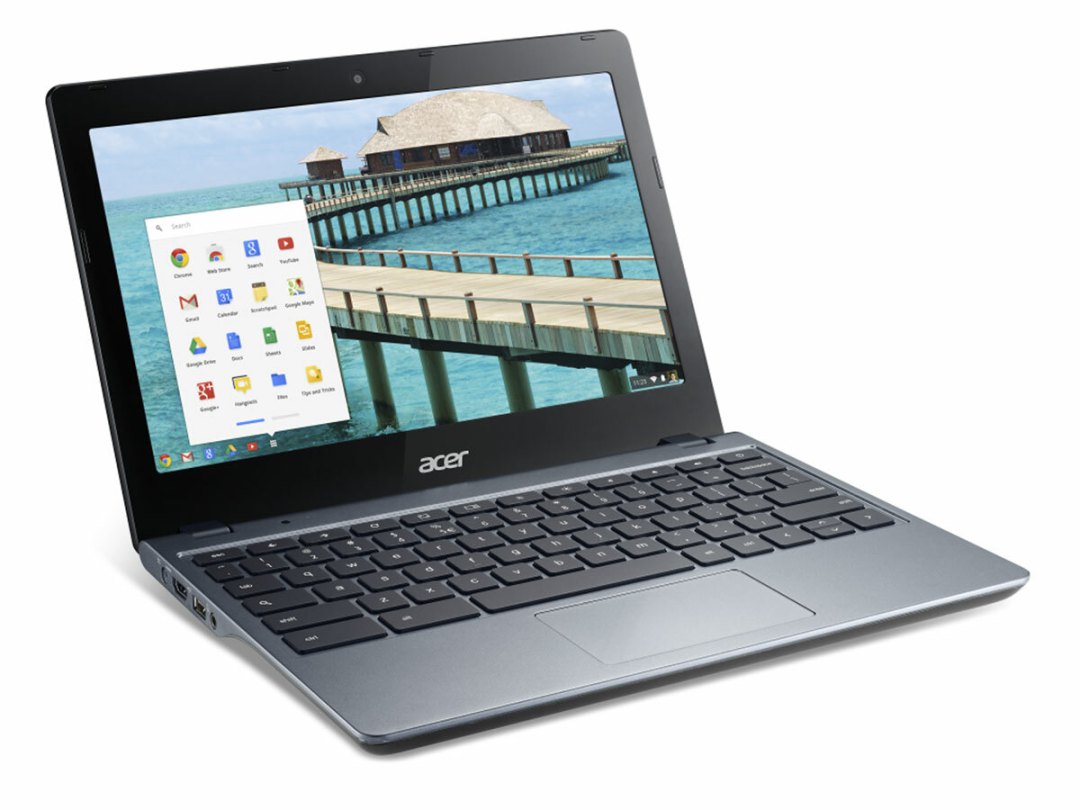 Acer C720 Chromebook front open