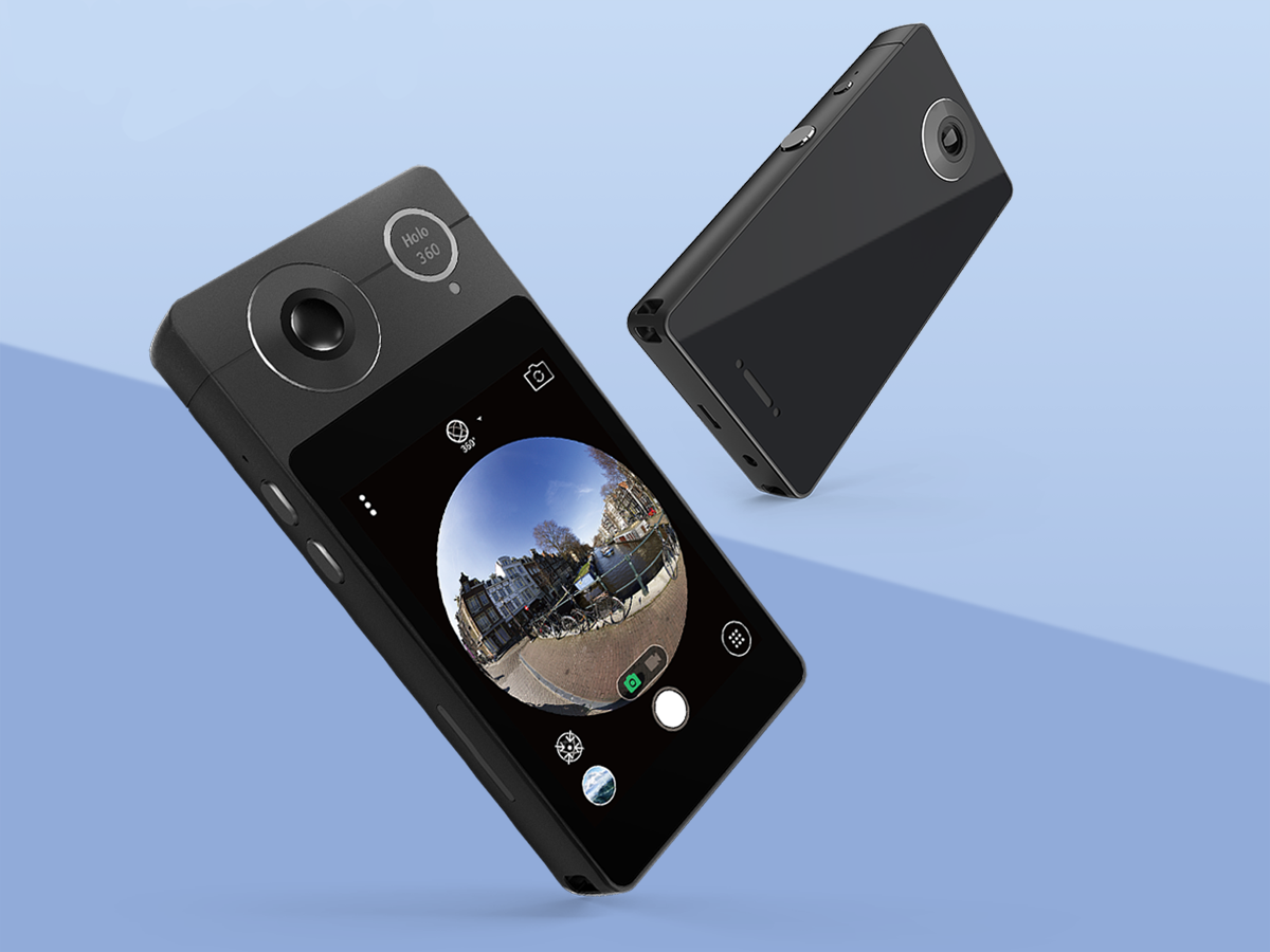 12) The Holo360 is an all-in-one camera that’ll fit in your pocket
