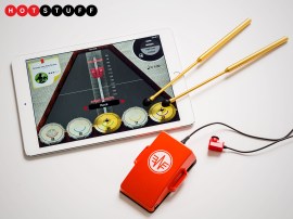 This tapper/pedal combo makes your iPad a drum kit