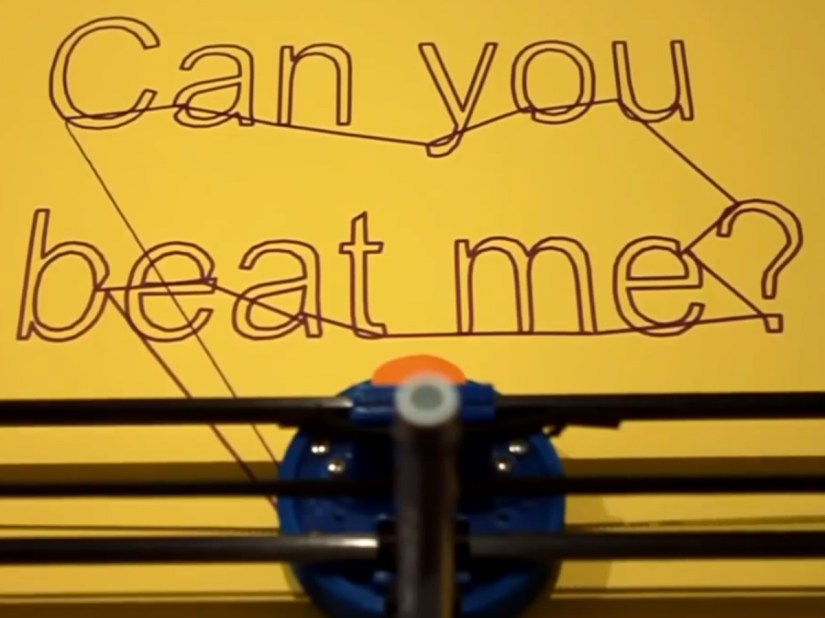 Man hacks 3D printer into an unstoppable air hockey robot
