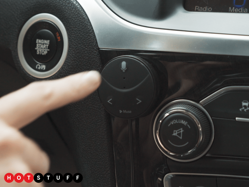 Speak Music’s Alexa-enabled Muse is like a tiny Echo Dot for your car