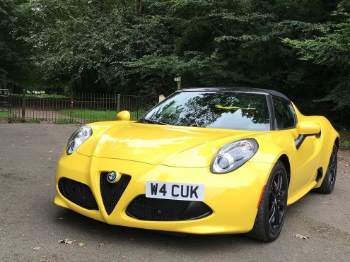 Alfa Romeo 4C Spider first drive review