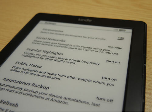 Amazon Kindle 2012 review – in use
