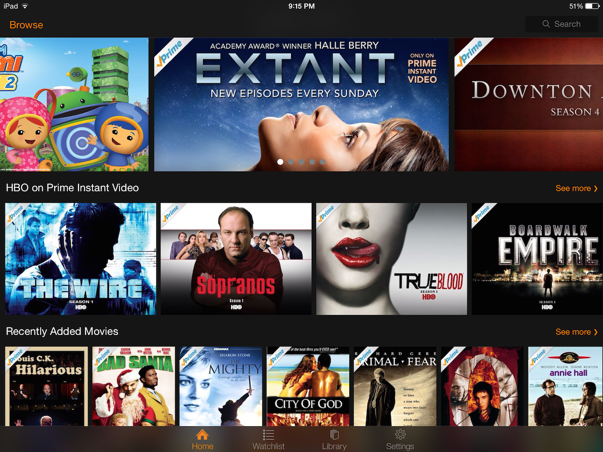 Amazon Prime Instant Video