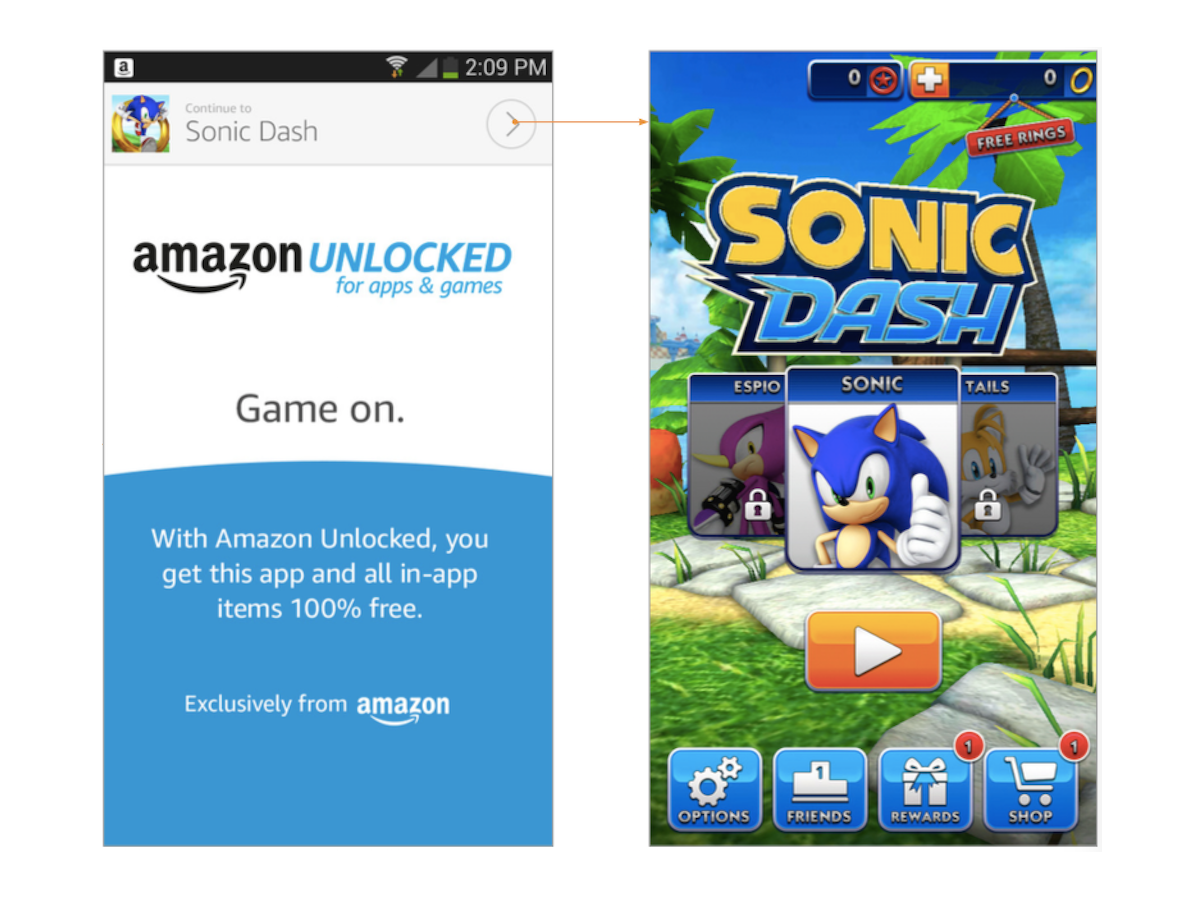 Prime for mobile apps and games? Unlocked may be just that