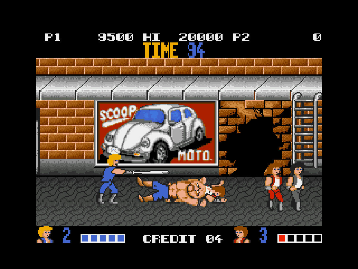 Indie Retro News: Double Dragon - Work continues to bring an Arcade quality  port of Double Dragon over to the Amiga