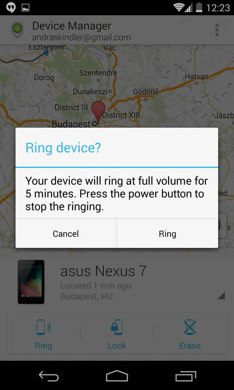 Android Device Manager 