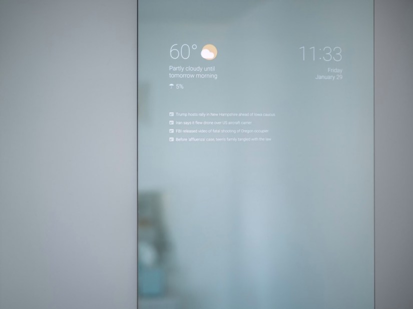Android powers the coolest, smartest bathroom mirror we’ve ever seen