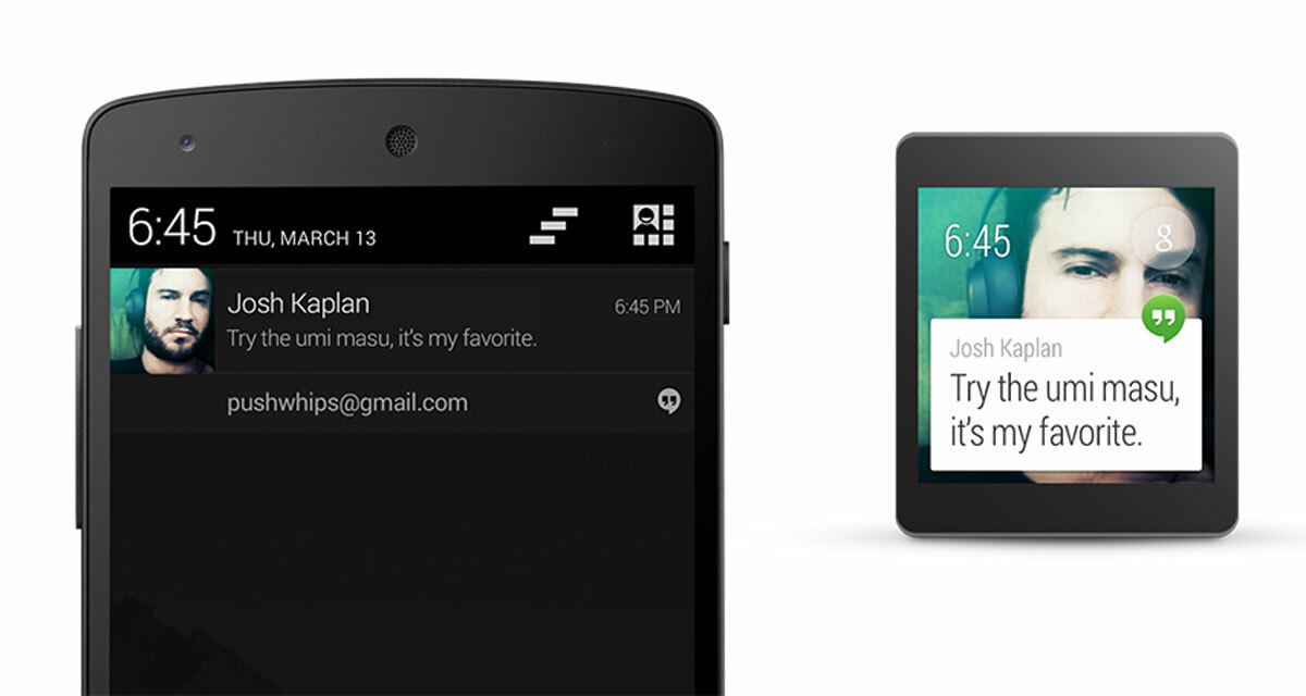 Android Wear and phone