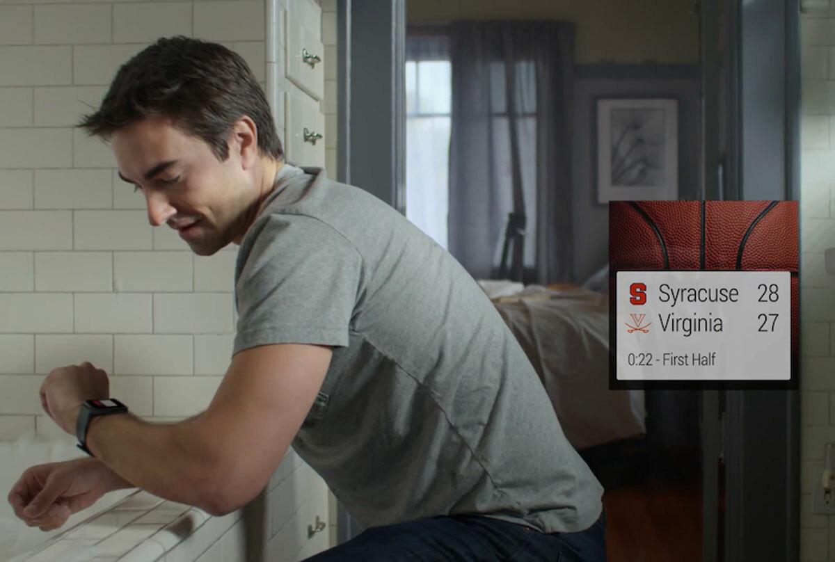 Android Wear sports notifications