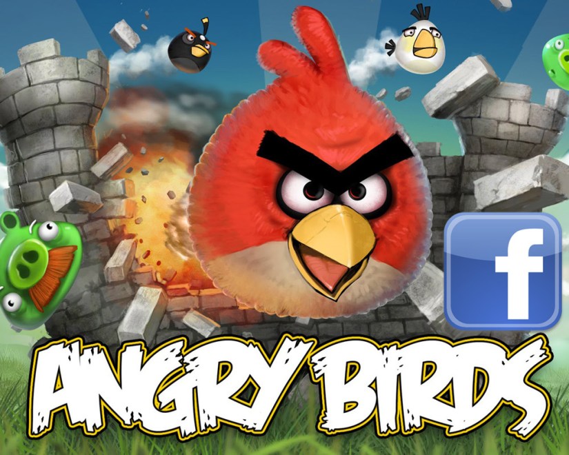 Angry Birds invade Facebook