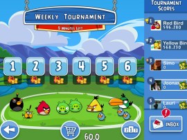 Angry Birds Friends takes off for phones and tablets