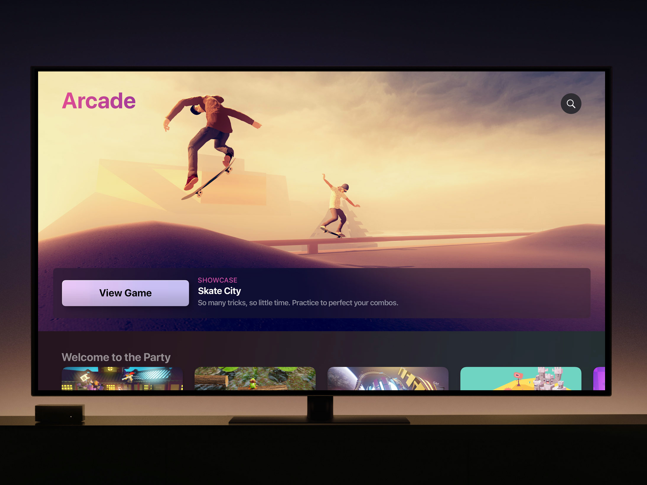 New Apple TV: game on