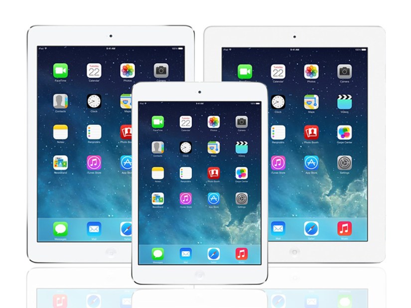 iPad Air vs iPad 4 vs iPad Mini 2 with Retina Display