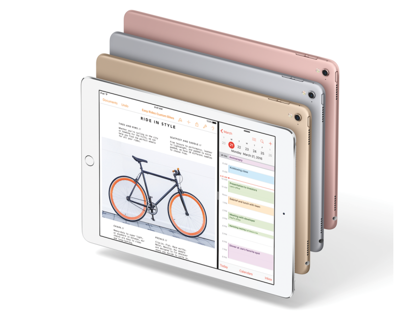 The 9.7in iPad Pro has half the RAM and less power than the larger model