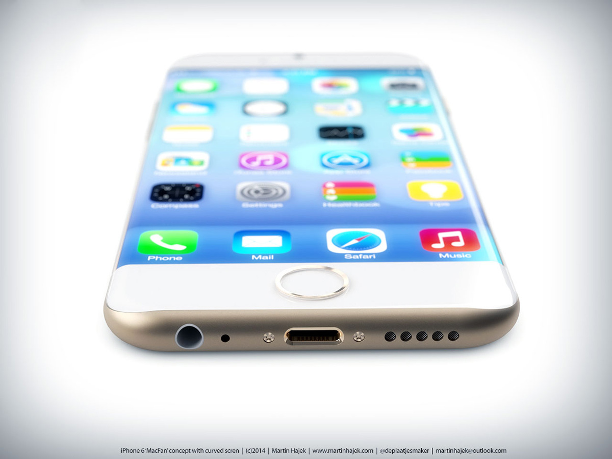 iPhone 6 render (by Martin Hajek)