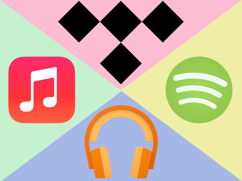Apple Music vs Spotify vs Google Play Music vs Tidal: what’s the difference?