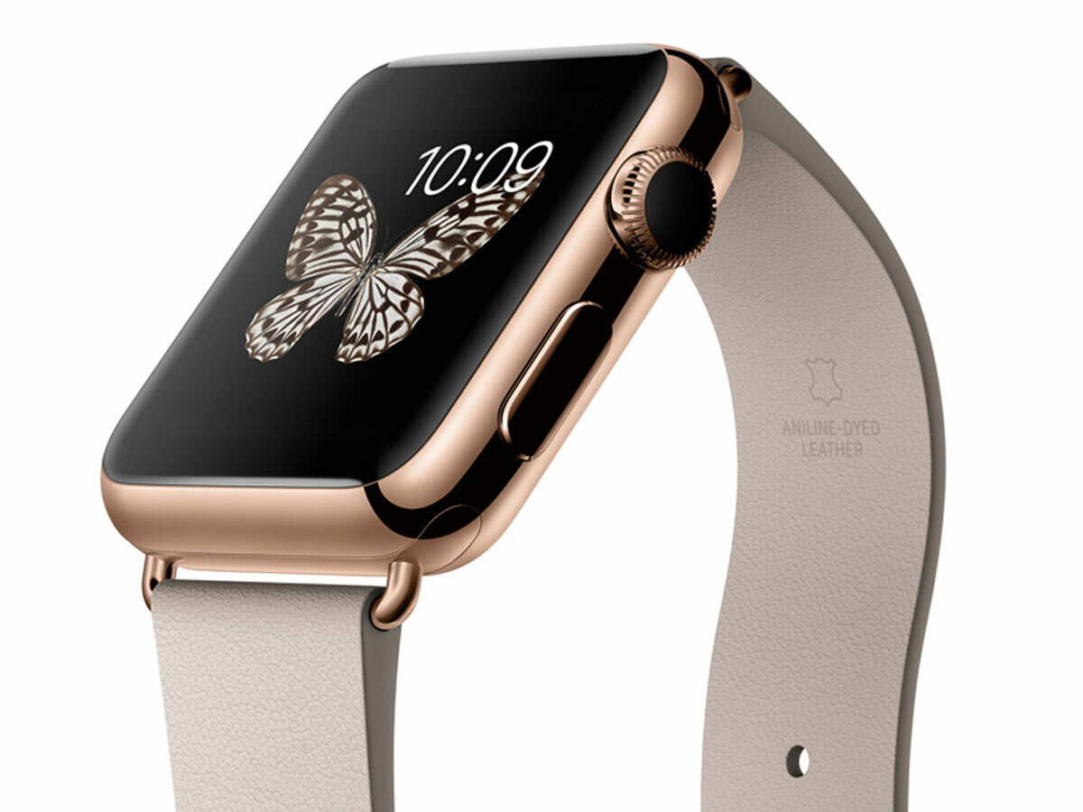 The real gold Apple Watch Edition